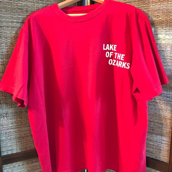 Upcycled Lake of the Ozarks Tee: Landmarks & Marinas Graphics, Size XL - Picture 11 of 12